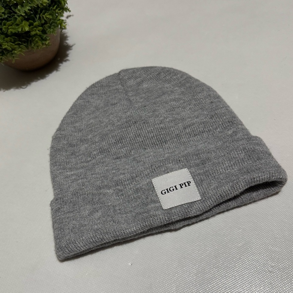 Gigi Pip Light Gay Knit Hat Beanie Winter Cozy Arm Snow Ski